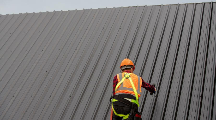 Professional metal roof installation services in Wilmot, SD